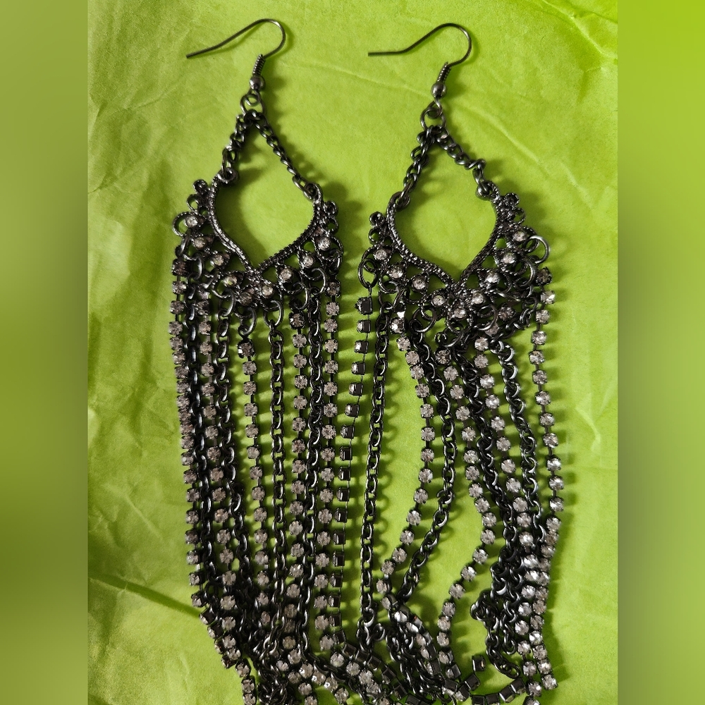 🆕Stunning Chandelier Stud Link Earrings